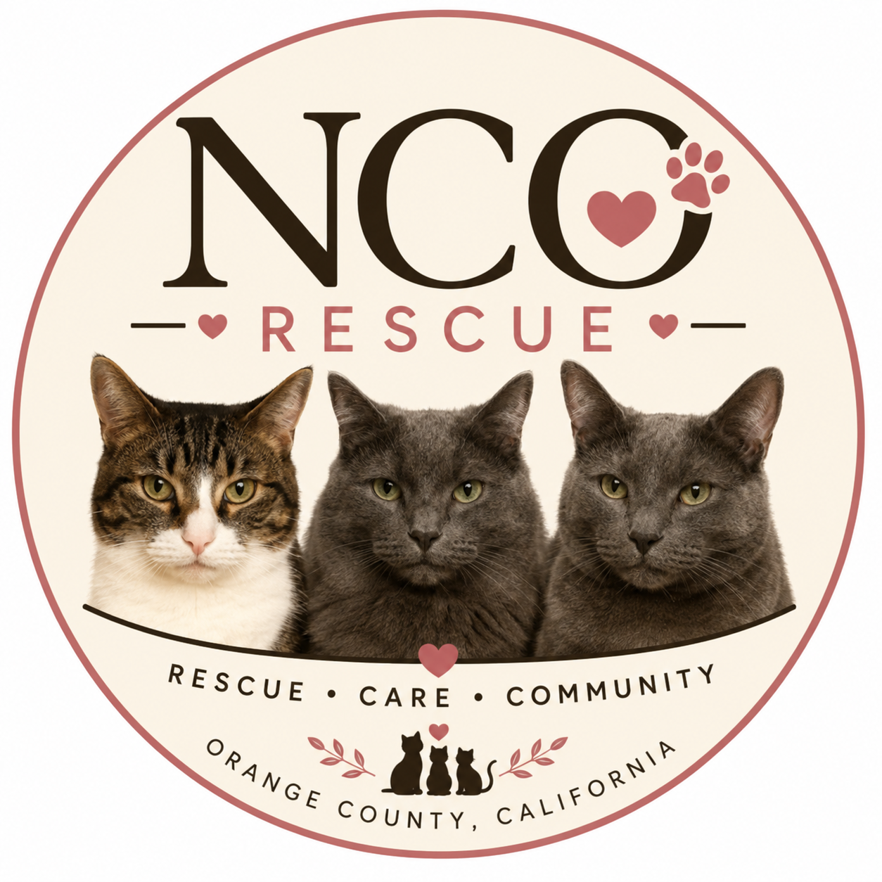 NCO Rescue — Rescue, Care, Community, Orange County California